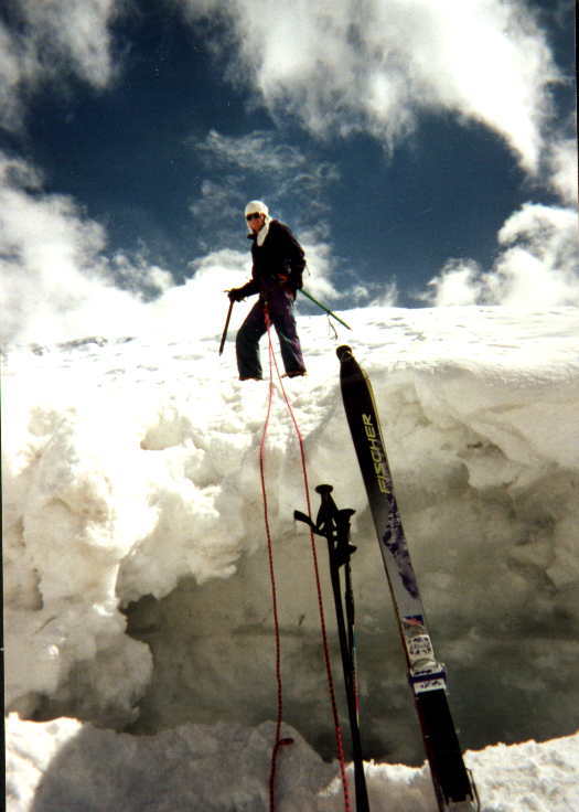 Gunther der Eiskletterer
